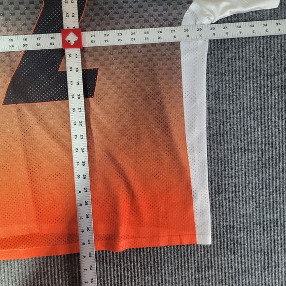 Teamwork Athletic Apparel Mens 3XL Force Predator Jersey Blue Orange - Picture 6 of 6